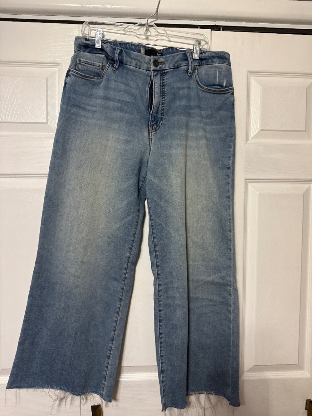 Meg high rise wide leg denim